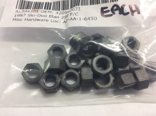 1987 Ski-Doo Hex Nut M8
