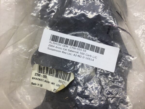 2004 Arctic Cat Left Rear Suspension Mounting Bracket - Image 5