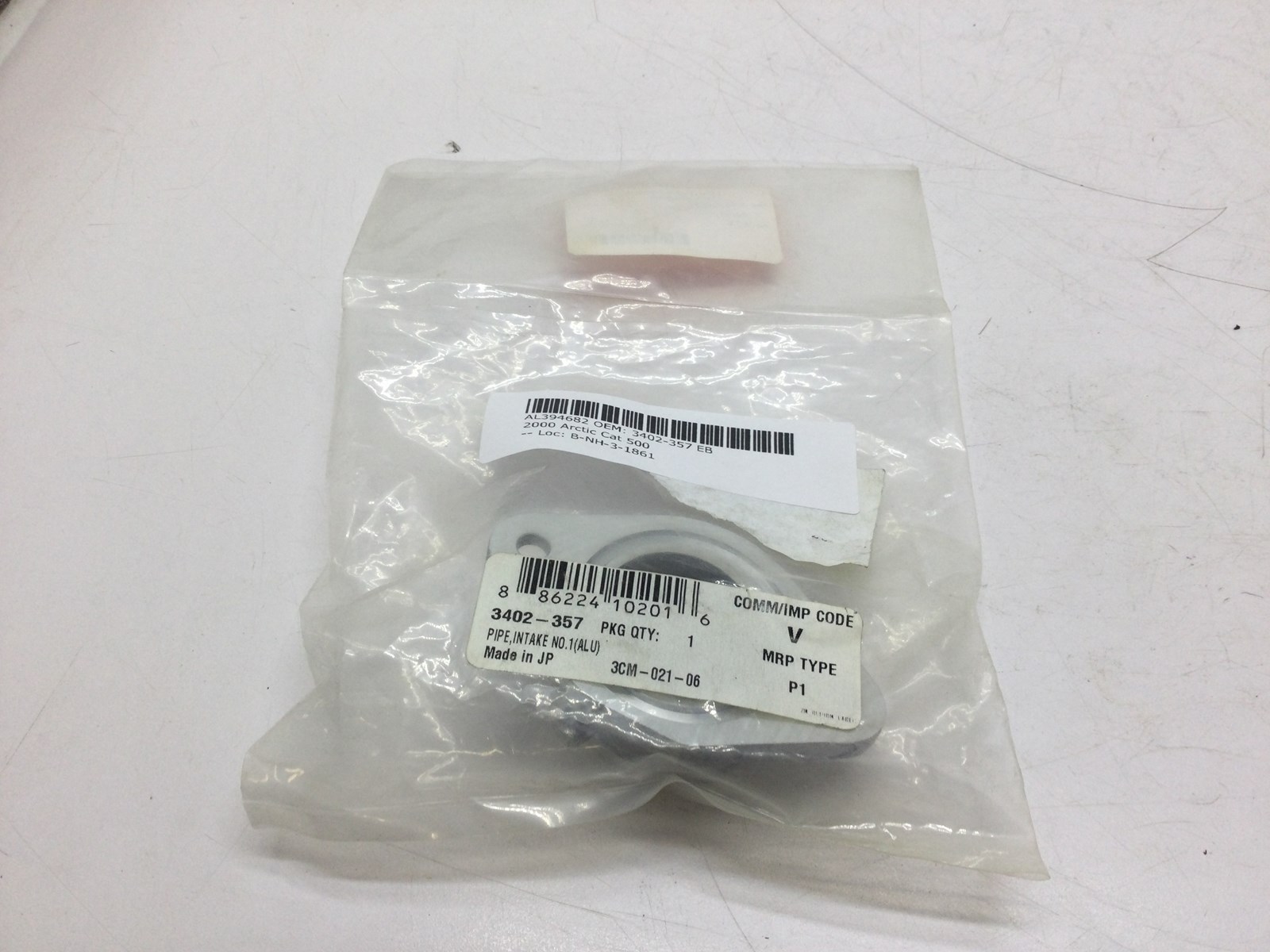 2000 Arctic Cat Intake Pipe - Image 5