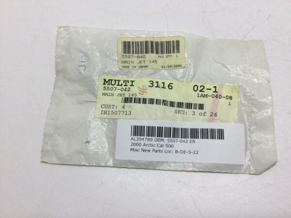 2000 Arctic Cat Main Jet 145 - Image 5