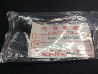 1985 Honda Bolt, Sealing 14MM
