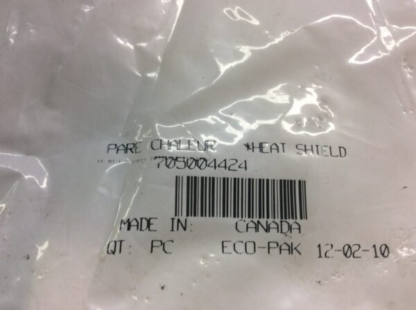 2011 Can-Am Heat Shield Outer Front - Image 2