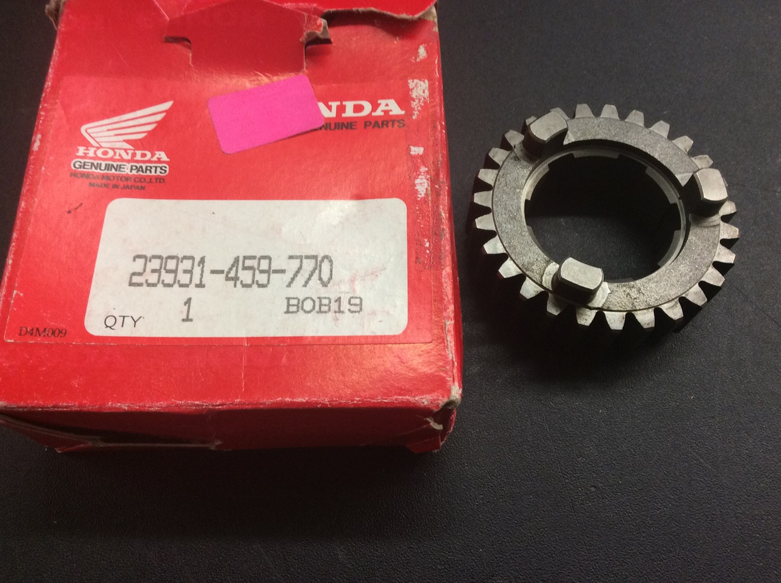 1981 Honda Gear 27T, Sub-Transmission High