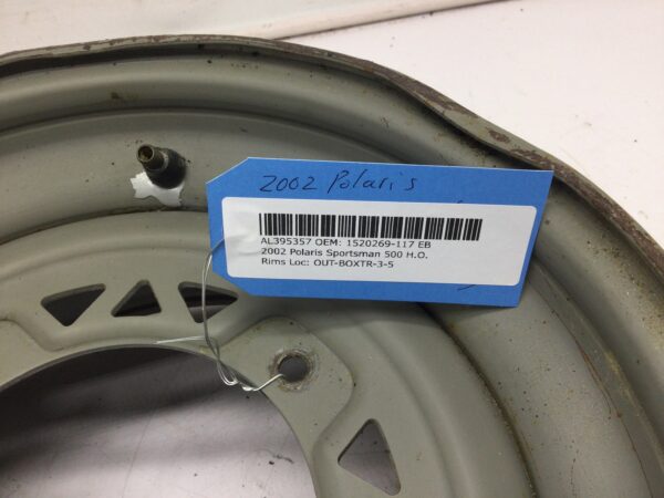 2002 Polaris Front Rim  12X6.0 AT - Image 5