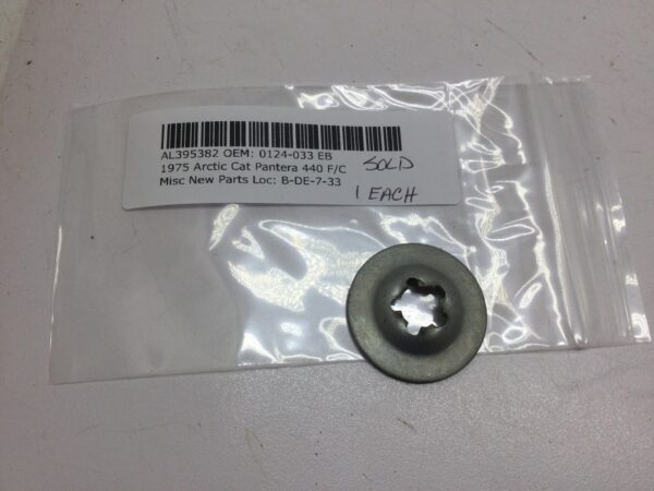 1975 Arctic Cat Dome Tooth Washer - Image 5
