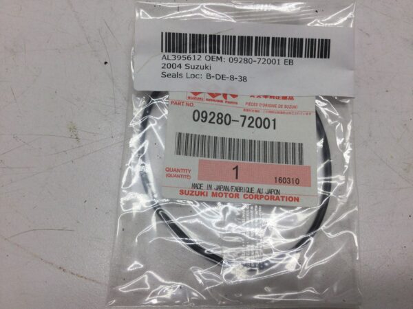 2004 Suzuki Oil Filter Cover O-Ring D:2.4,ID:73 - Image 5