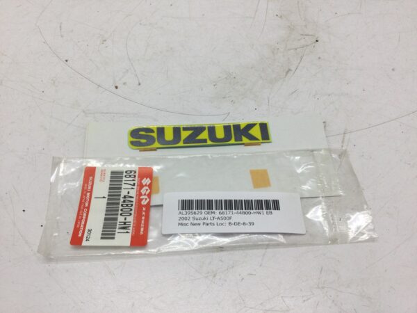 2002 Suzuki 'SUZUKI' Decal - Image 5