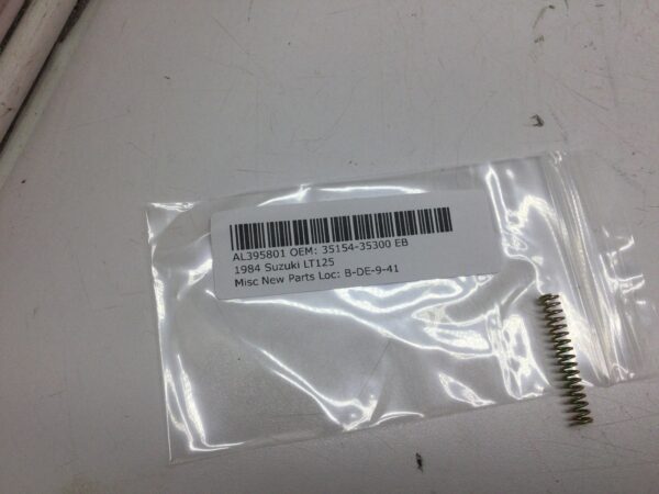 1984 Suzuki Headlight Adjuster Spring - Image 5
