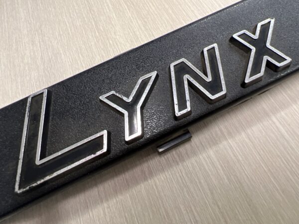 1972 Arctic Cat Name Plate - Lynx - Image 3