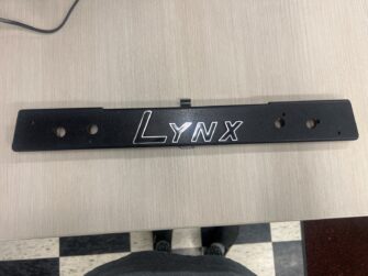 1972 Arctic Cat Name Plate - Lynx