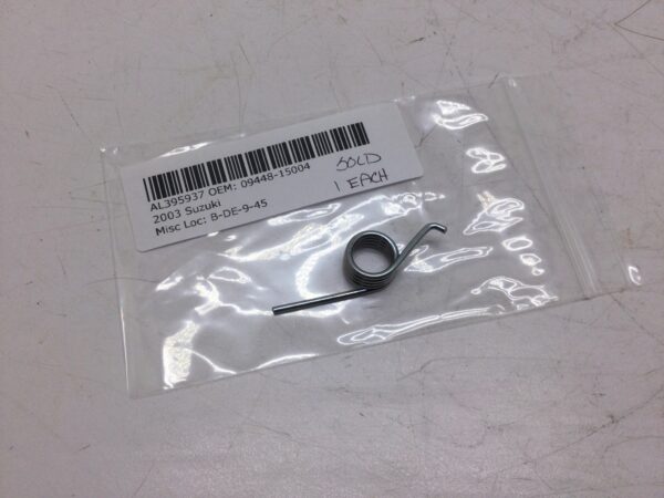 2003 Suzuki Footrest Spring - fits DRZ250