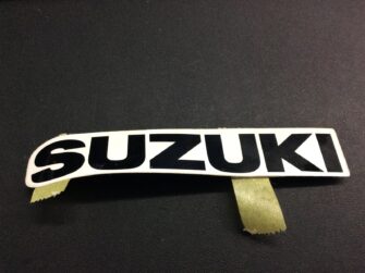 2007 Suzuki Emblem, "SUZUKI"