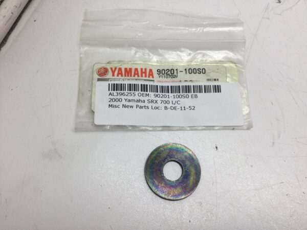2000 Yamaha Rear Suspension Idler Wheel Plate Washer - Image 5