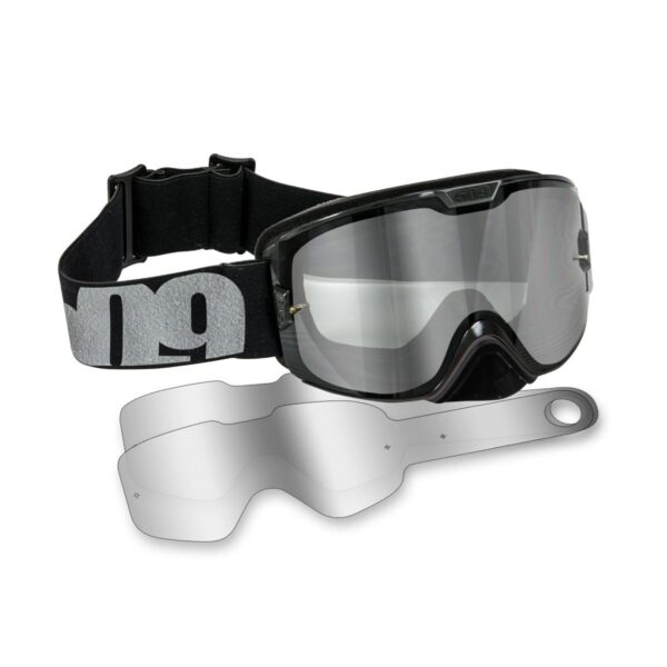 LAMINATED TEAR OFF REFILLS FOR KINGPIN GOGGLE - 6 PLY - 4 PACK