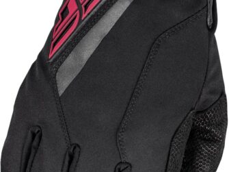 Title Long Glove Black/pink