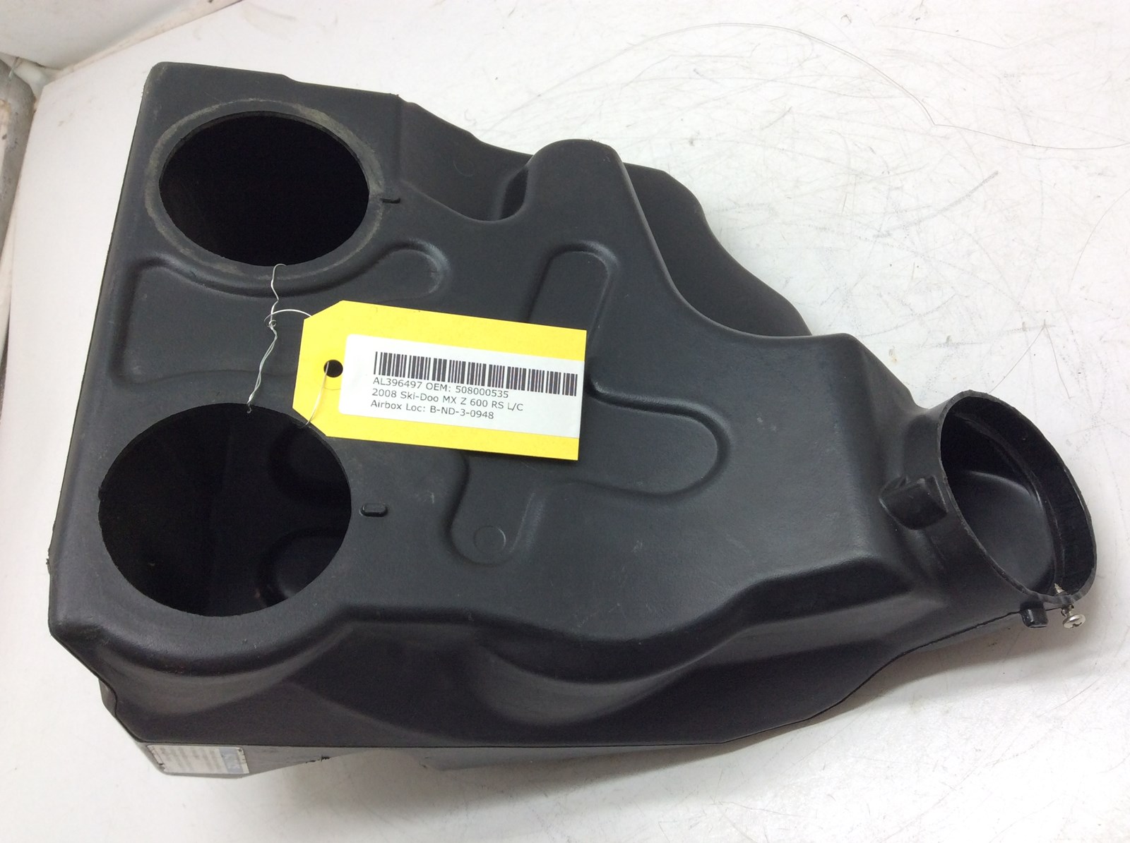 2008 Ski-Doo Air Box Black, Primary Chamber