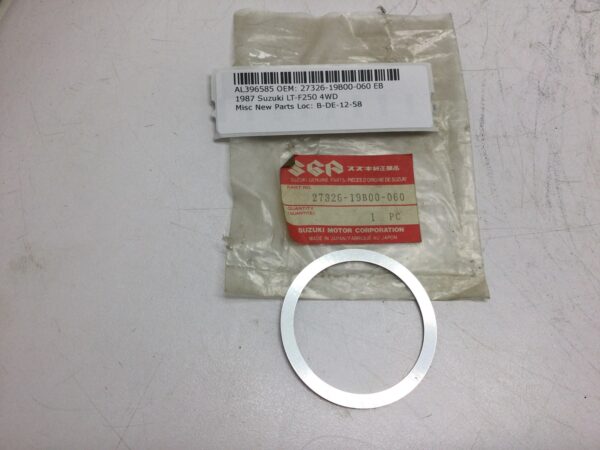 1987 Suzuki Front Differential Shim T:0.60 - Image 5