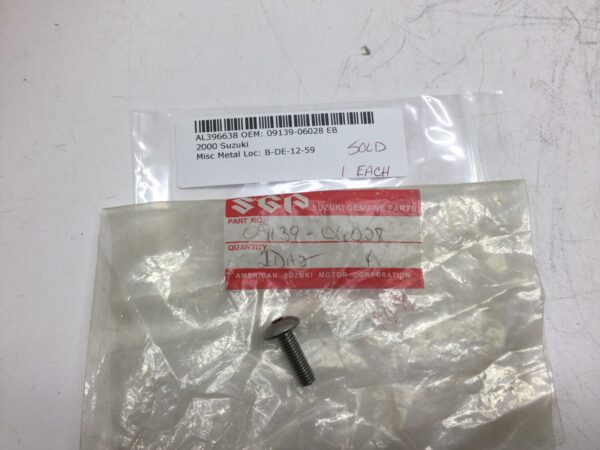 2000 Suzuki Rear Master Cylinder Bolt - fits GSX 750 - Image 5