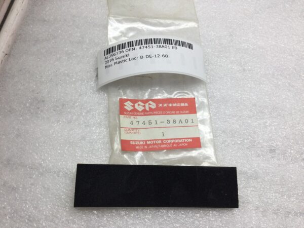 2016 Suzuki Tool Holder Cushion - fits DR Z400 - Image 5