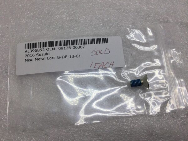 2016 Suzuki Oil Seal Retainer Screw - fits DR-Z400