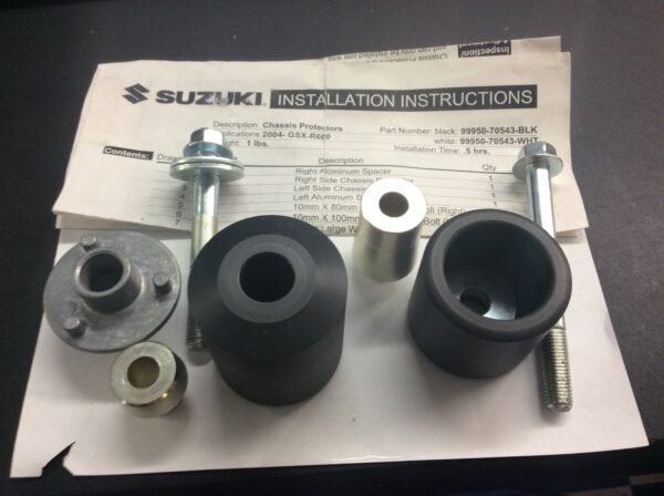 2004 Suzuki Chassis Protector Kit GSX-R600 - Image 4