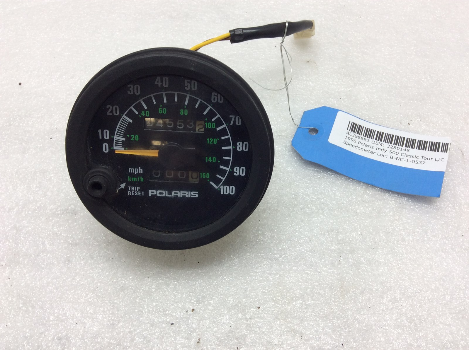 1996 Polaris Speedometer 4553 Miles