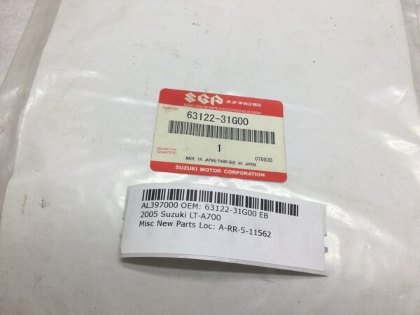 2005 Suzuki Rear Fender Heat Shield - Image 5