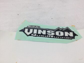 2002 Suzuki 'SUZUKI VINSON QUADRUNNER' Decal
