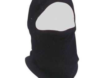 MINUS 33 MERINO WOOL BALACLAVA BLACK ONE SIZE