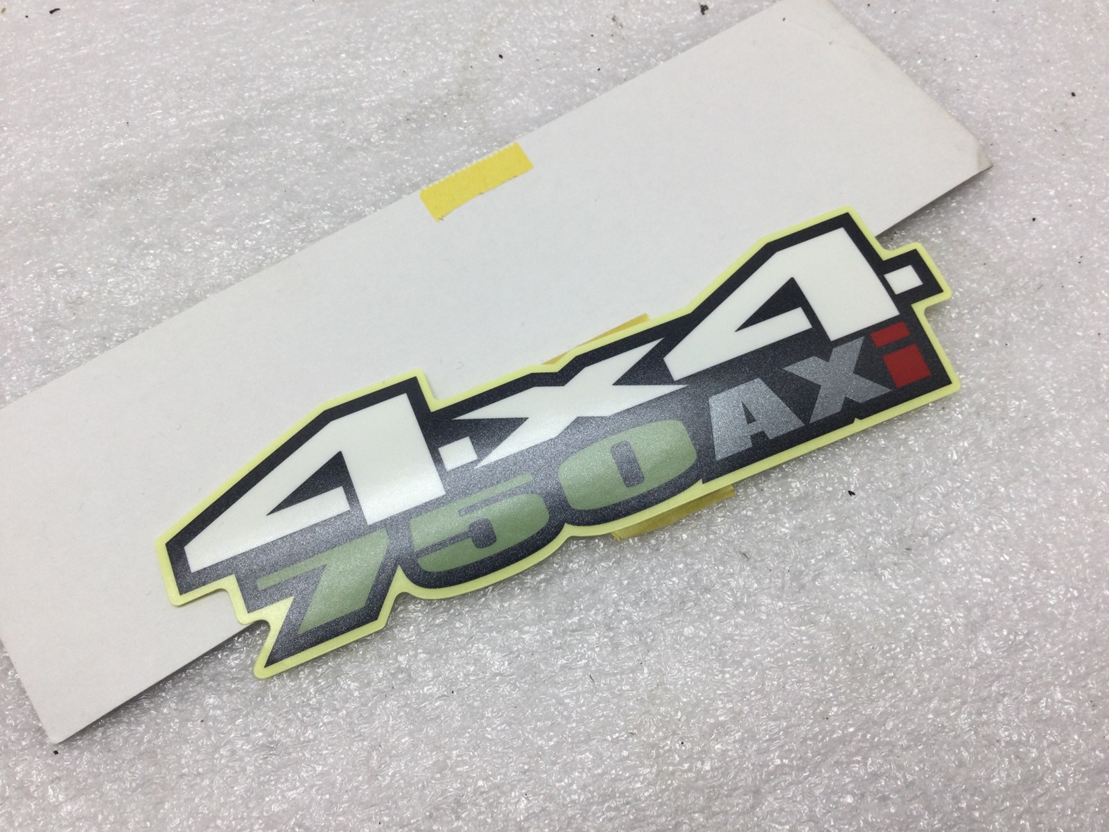 2011 Suzuki 750 AXi 4x4 Decal - fits King Quad 750 - Image 2