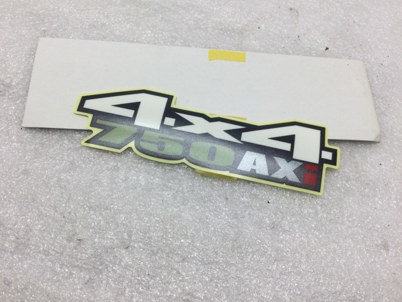 2011 Suzuki 750 AXi 4x4 Decal - fits King Quad 750 - Image 3