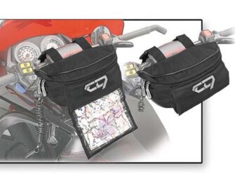 LUGGAGE - DELUXE HANDLEBAR POUCH/MAP POCKET BLACK