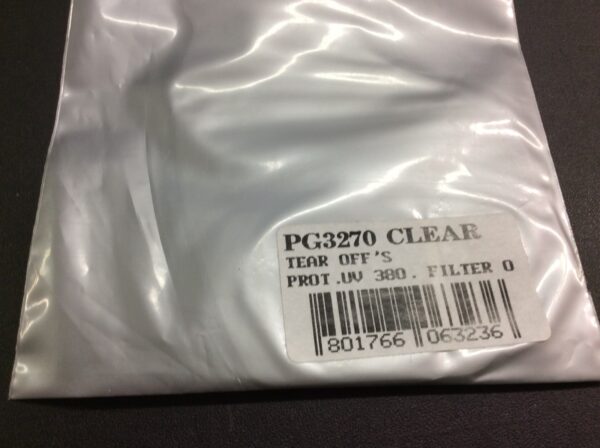 MX Goggle Tear Offs Clear 10PK - Image 2