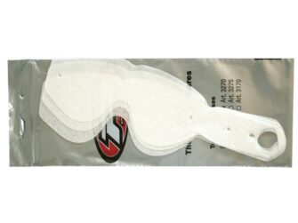 MX Goggle Tear Offs Clear 10PK