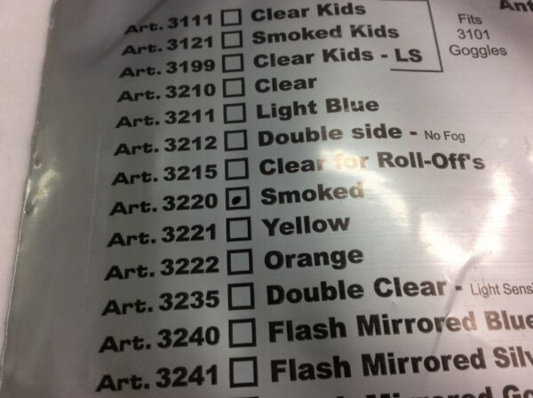 Pro Grip Replacement Lens Smoked - Image 3