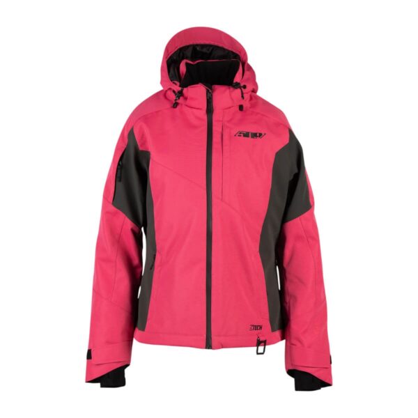 Womens Range Insulated Jacket Raspberry