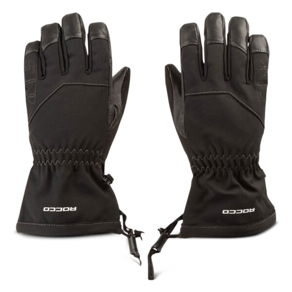 Youth Rocco Gauntlet Gloves Blk Lg