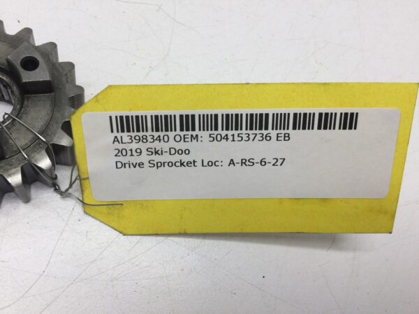 2019 Ski-Doo 19 Tooth Sprocket Assembly - fits 900 ACE Turbo - Image 5