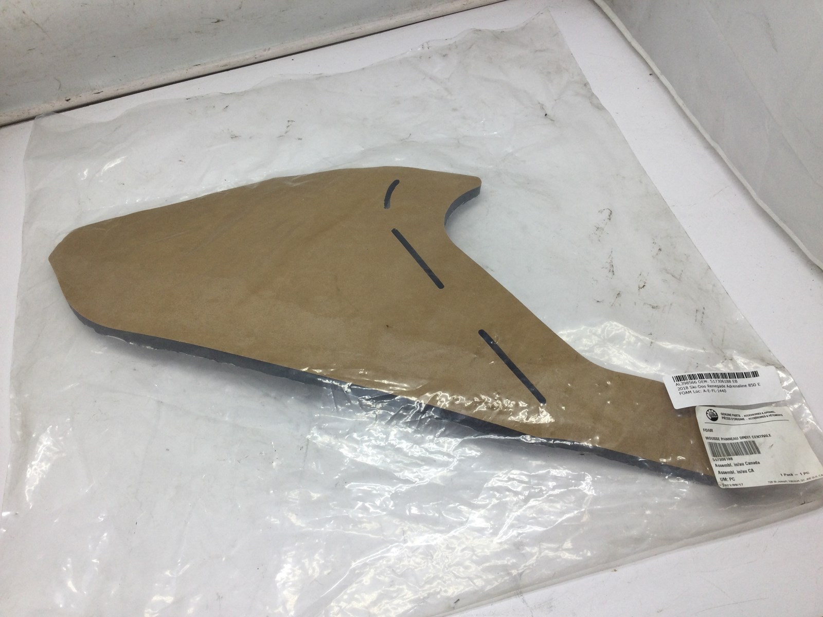 2018 Ski-Doo Right Central Panel Foam - Image 2