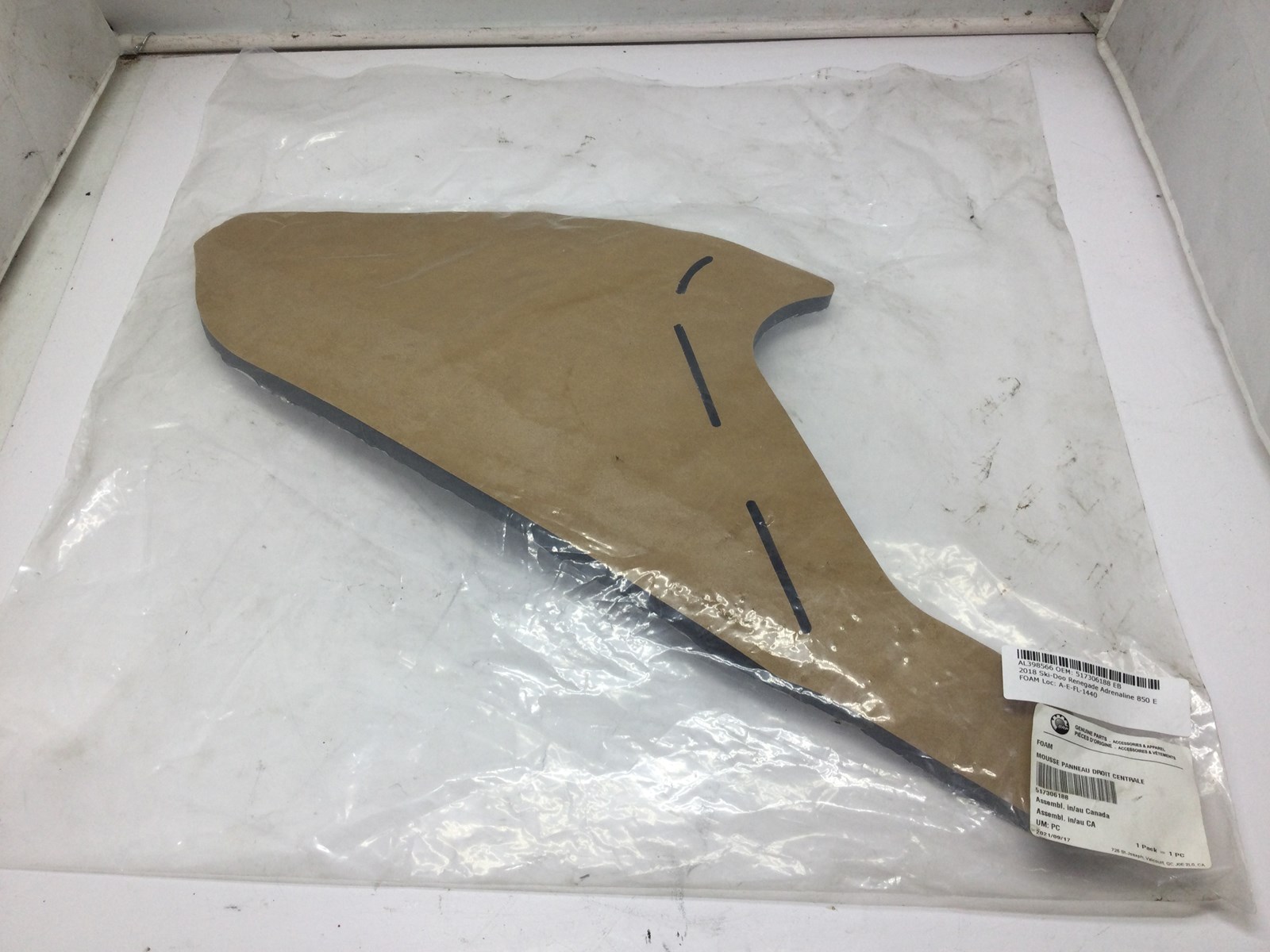 2018 Ski-Doo Right Central Panel Foam