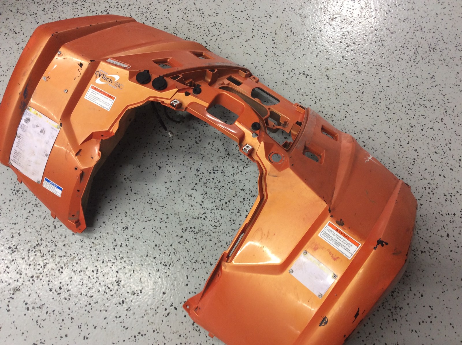 2020 CF Moto Front Fender - Image 2