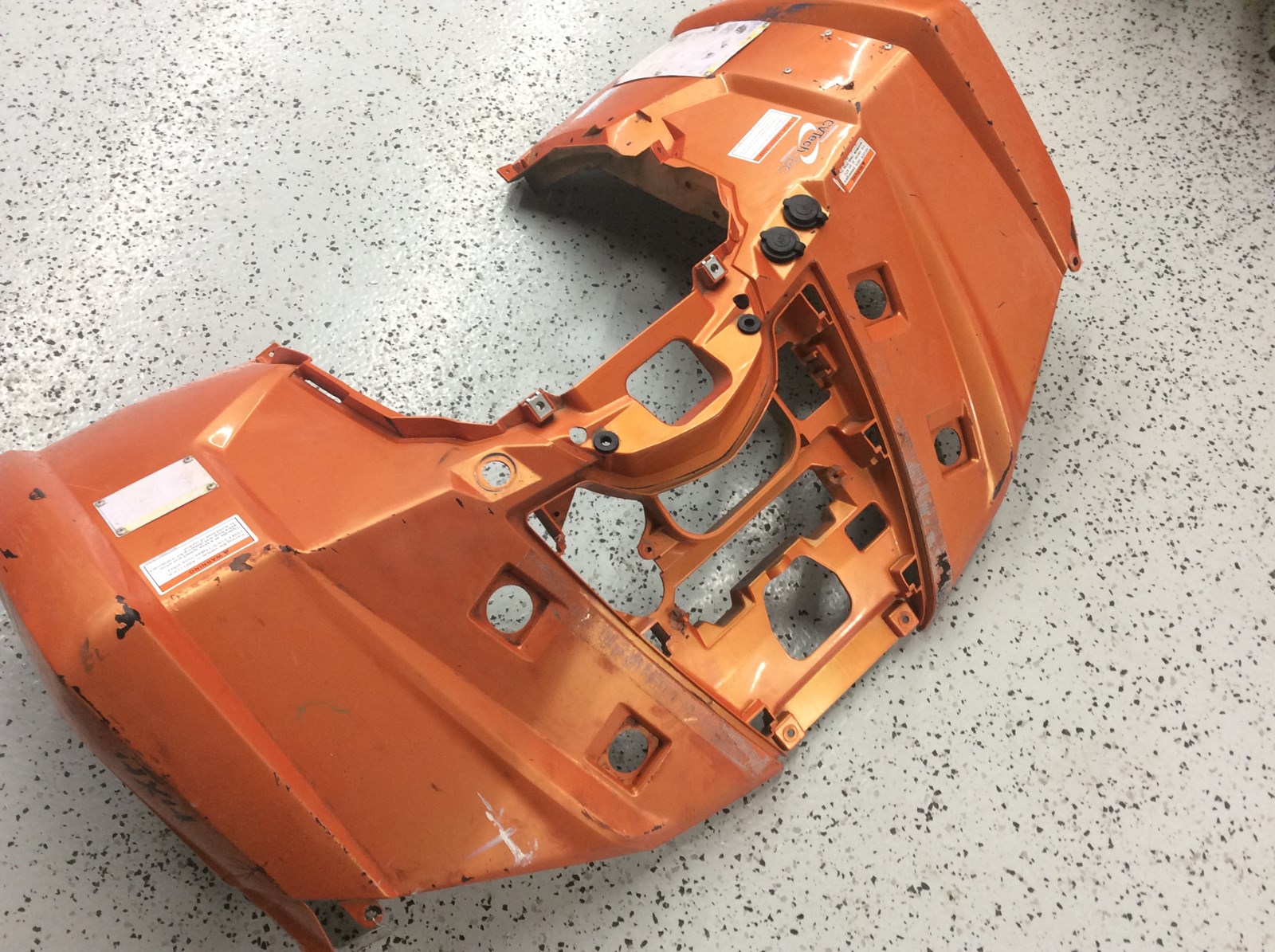 2020 CF Moto Front Fender - Image 3