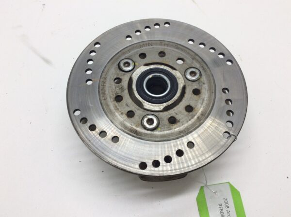 2008 Arctic Cat Front Hub with Right Brake Disk - fits 250 utility - Image 2