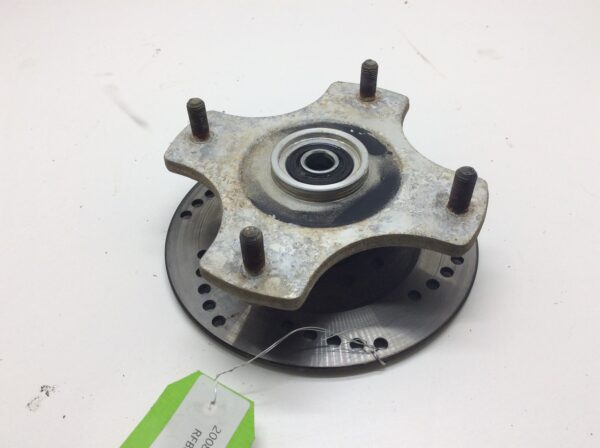 2008 Arctic Cat Front Hub with Right Brake Disk - fits 250 utility - Image 4