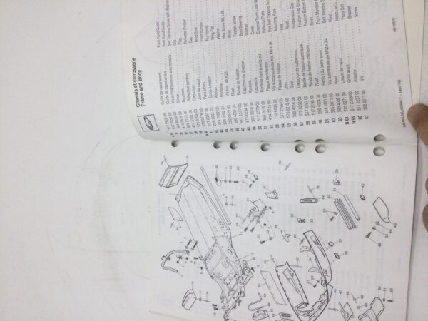 1993 Ski-Doo PARTS CATALOG - Image 3