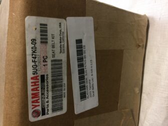 2005 Yamaha Rhino seat belt kit