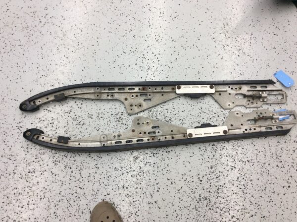 2002 Polaris LH AND RIGHT Suspension Rail 121 Race