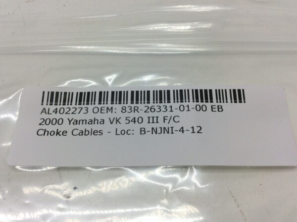 2000 Yamaha NOS Choke Cable - SEE COMMENTS - Image 3