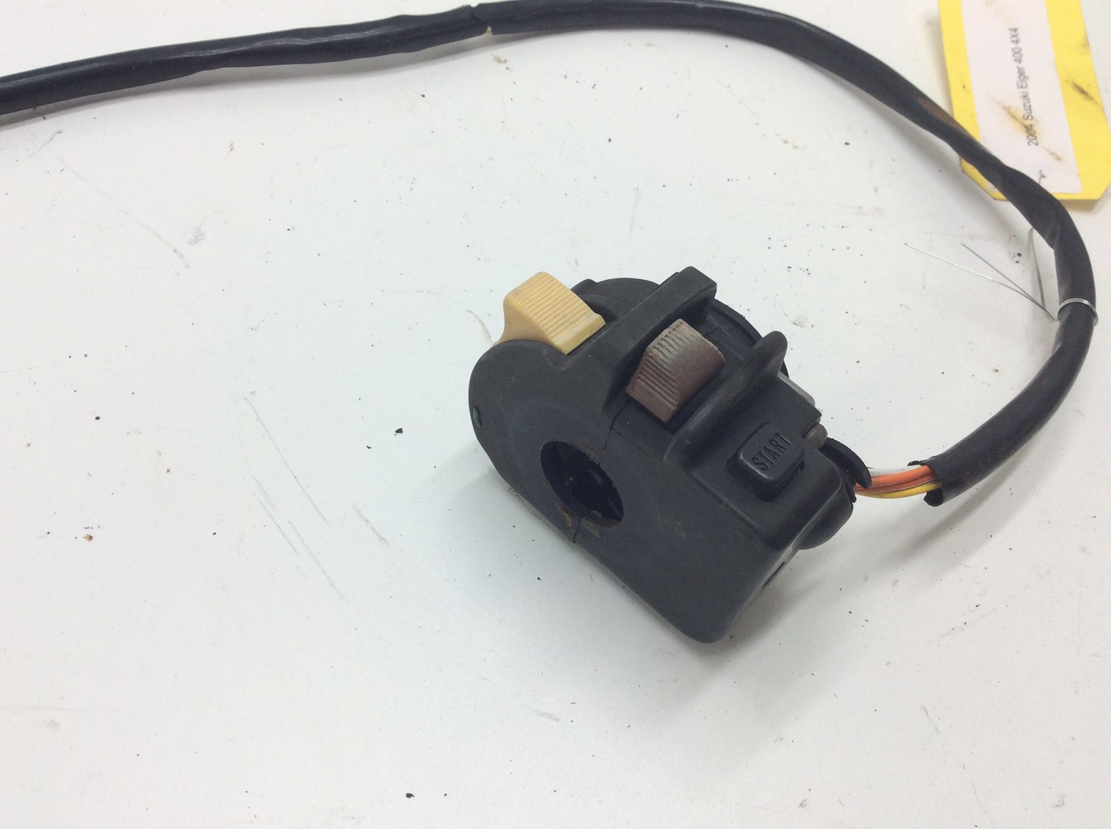 2007 Suzuki Eiger Quadrunner (LT-A400F) - left switch assy - Image 2