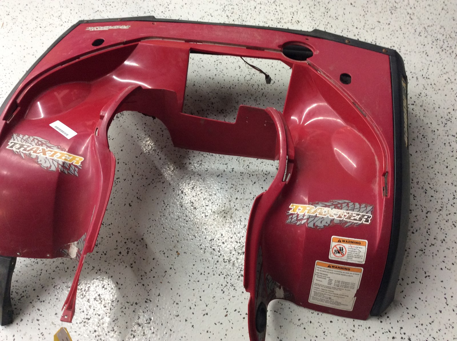 2000 Bombardier rear fender - Traxter XT 500 - Image 2